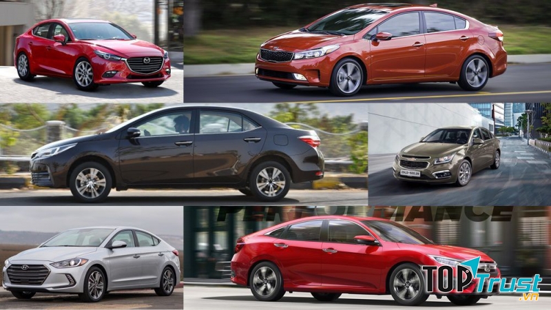 Mẫu xe ô tô hạng C đang được người Việt ưa chuộng nhất hiện nay