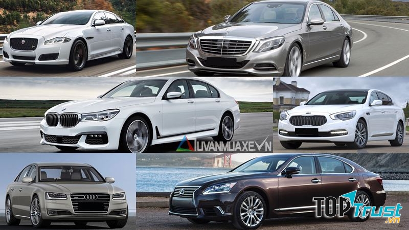 Mẫu xe ô tô hạng sang cỡ lớn được người Việt ưa chuộng nhất hiện nay