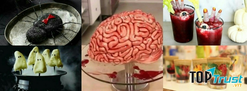 Món ăn, đồ uống kinh dị nhất cho ngày Halloween