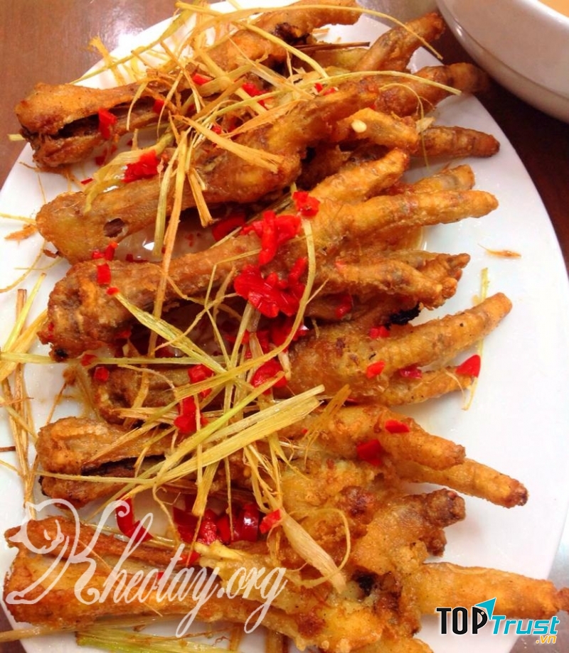 Món ăn ngon nhất từ chân gà ở Hà Nội