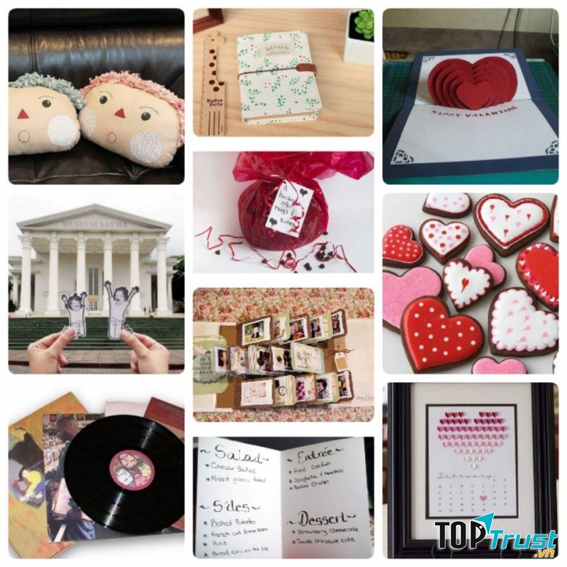 Món quà Valentine Handmade siêu độc đáo và ý nghĩa cho bạn trai, bạn gái