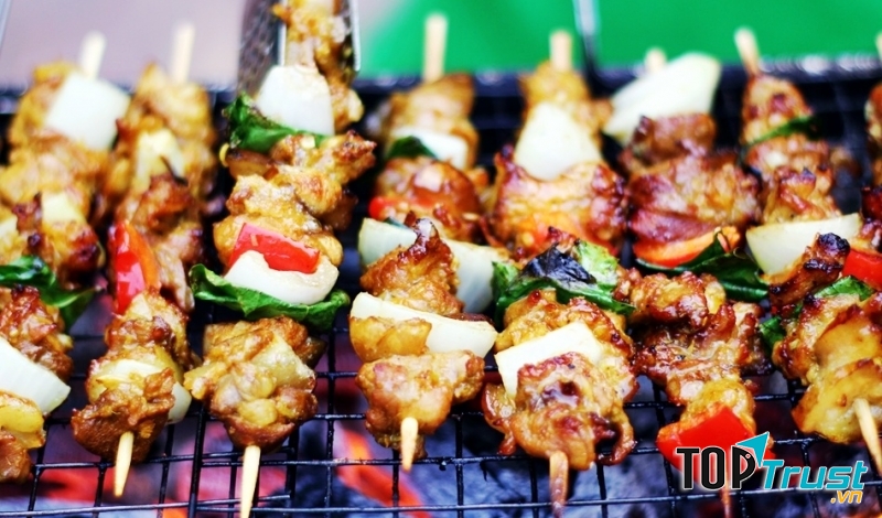 Món xiên nướng thơm ngon và dễ làm nhất