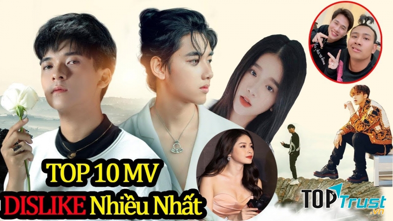 MV ca nhạc có dislike nhiều nhất Vpop hiện nay trên youtube
