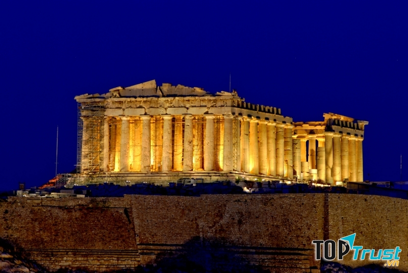 Ngôi đền nổi tiếng nhất Hy Lạp cổ đại