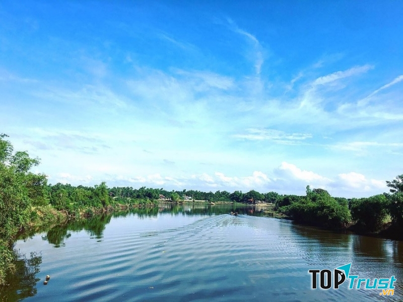 Ngôi làng đẹp như tranh tại miền Trung