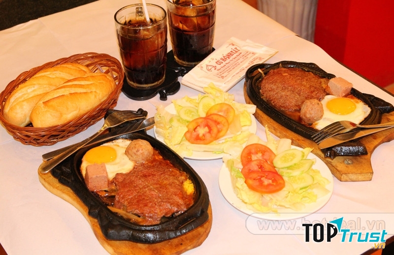 Nhà hàng Beef Steak ngon nhất ở TP. Hồ Chí Minh