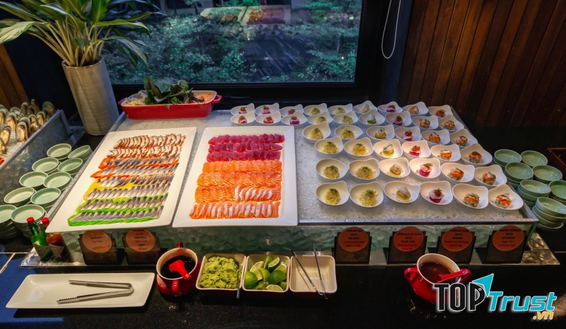 Nhà hàng buffet 5 sao sang chảnh nhất tại TP HCM