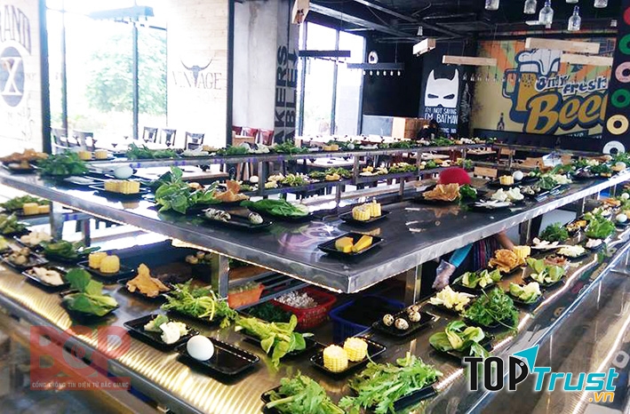 Nhà hàng buffet ngon nhất TP. Bắc Giang