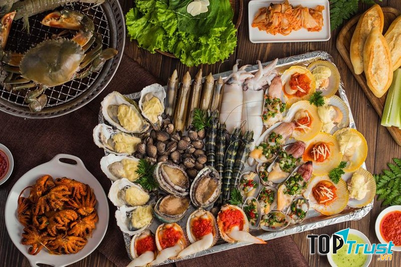 Nhà hàng hải sản ngon nhất Thành phố Vinh, Nghệ An
