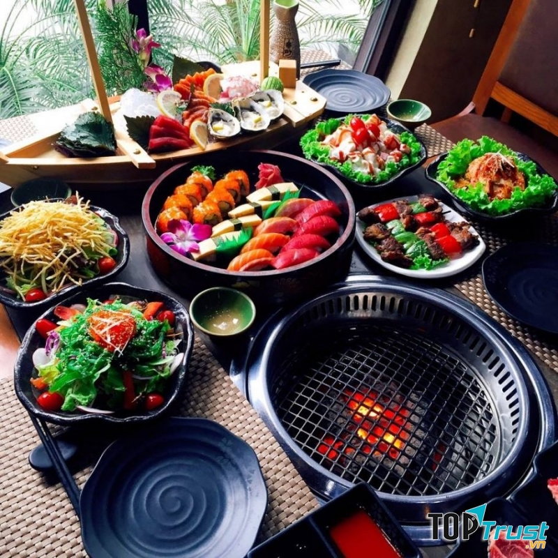 Nhà hàng món Nhật Bản, có buffet ngon nhất tại Hà Nội