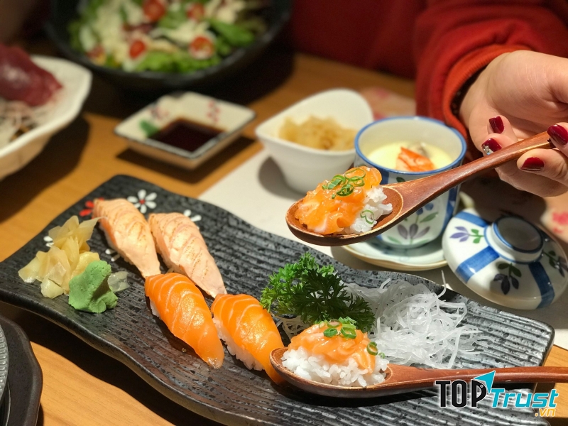 Nhà hàng sushi nổi tiếng tại quận Ba Đình, Hà Nội