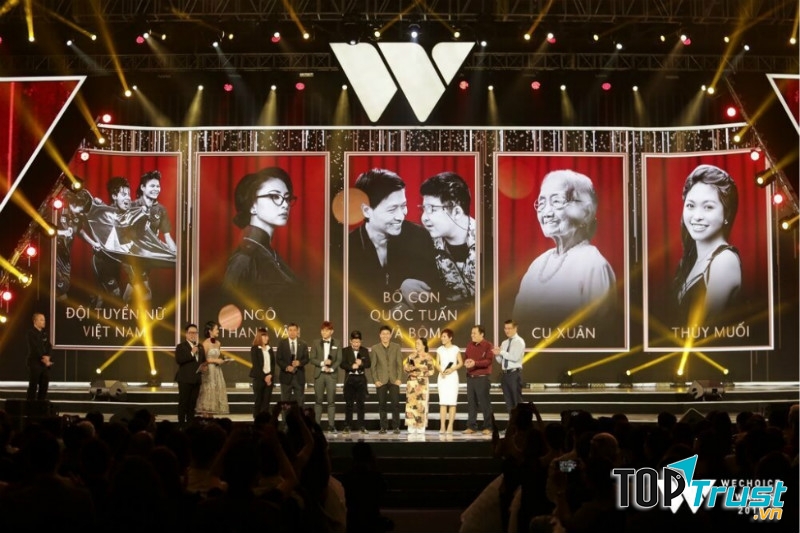 Nhân vật truyền cảm hứng năm 2017 tại WeChoice Awards