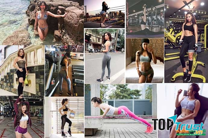 Nữ gymer xinh đẹp và nổi tiếng nhất ở Việt Nam hiện nay