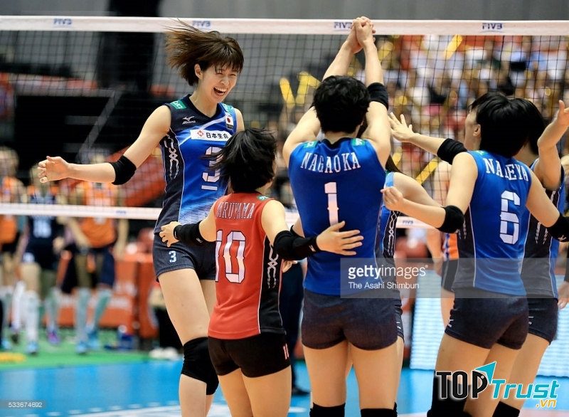 Nữ vận động viên tài năng của bóng chuyền Nhật Bản hiện nay