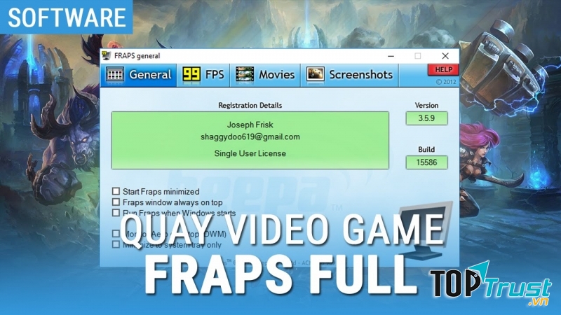 Phần mềm quay video game tốt nhất hiện nay