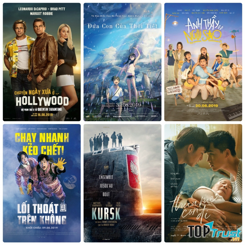 Phim chiếu rạp đáng mong đợi nhất tháng 8/2019 này