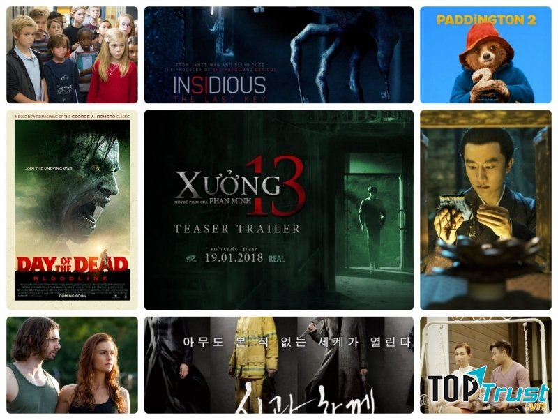 Phim chiếu rạp tháng 1/2018 cập nhật mới nhất