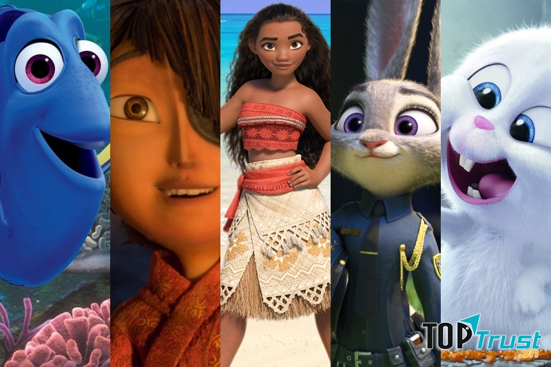 Phim hoạt hình hay nhất năm 2016