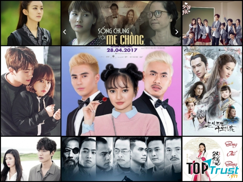 Phim truyện được tìm kiếm nhiều nhất Việt Nam năm 2017