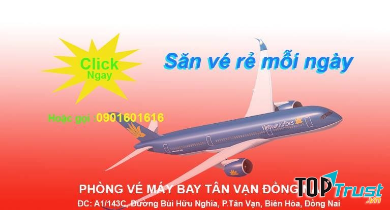 Phòng vé máy bay uy tín nhất TP. Biên Hòa, Đồng Nai