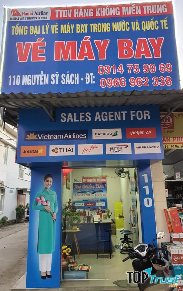 Phòng vé máy bay uy tín nhất TP. Vinh, Nghệ An