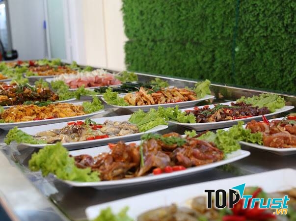 Quán ăn uống theo phong cách buffet tại Quy Nhơn,Bình Định.