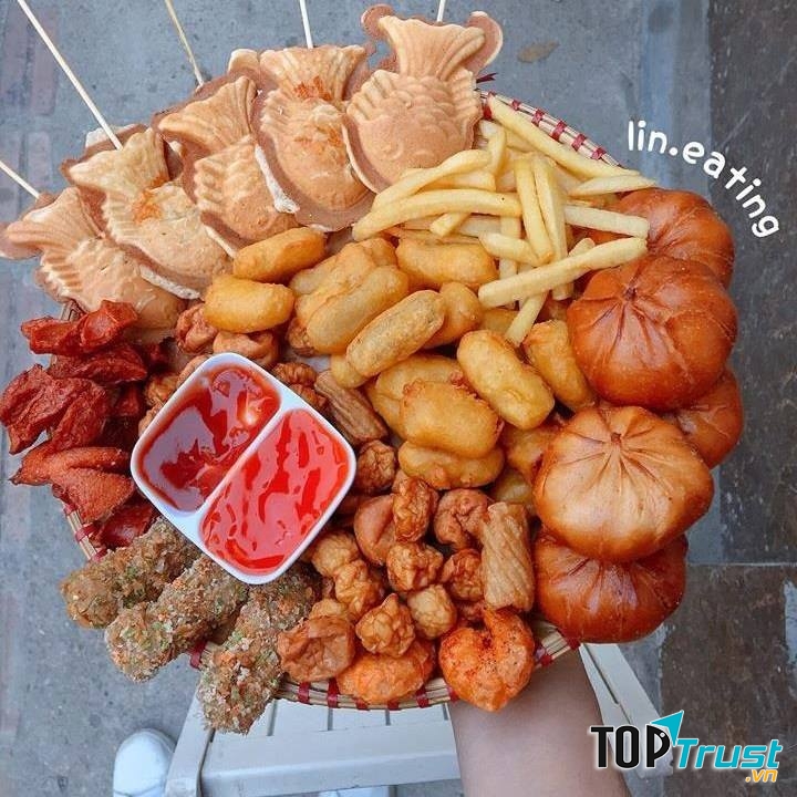 Quán ăn vặt ngon & rẻ ngõ Ao Sen Hà Đông