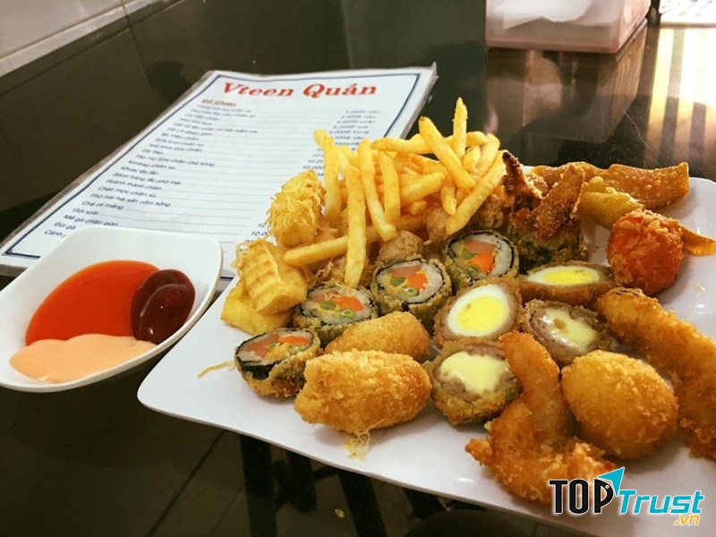 Quán ăn vặt ở Vĩnh Long