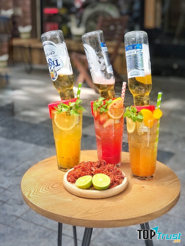 Quán bia úp ngược được yêu thích nhất Đà Nẵng