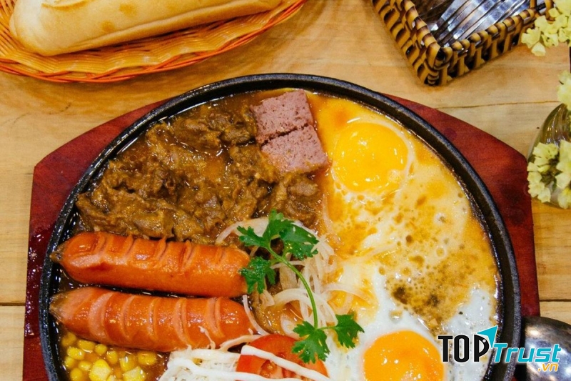 Quán bít tết, bánh mì chảo ngon nhất tại Bắc Ninh