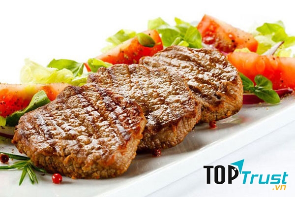 Quán bít tết ngon ở phố Hòe Nhai, quận Ba Đình, Hà Nội