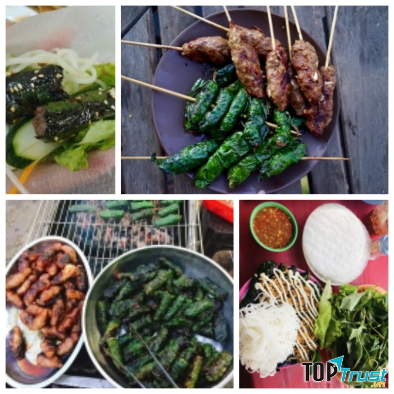 Quán bò lá lốt ngon nhất ở TP.HCM