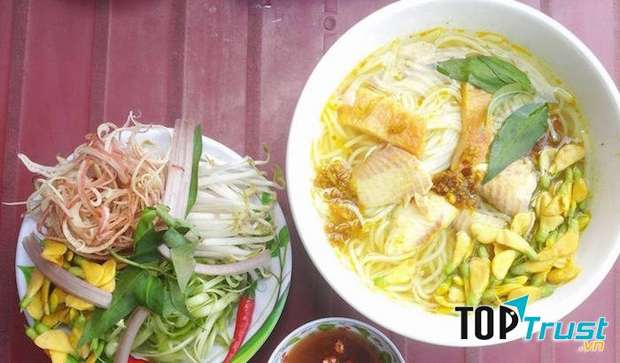 Quán bún cá ngon ở An Giang