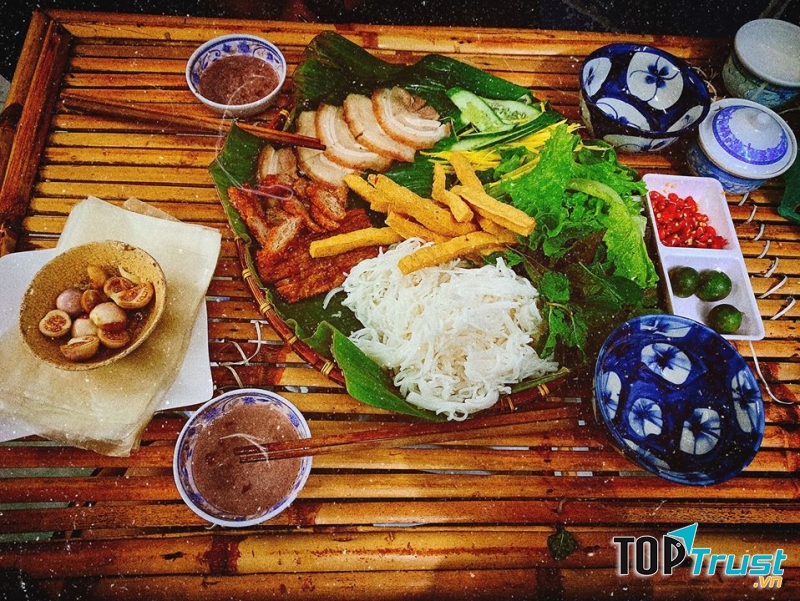 Quán bún đậu mắm tôm ngon nhất tại Phan Rang, Ninh Thuận