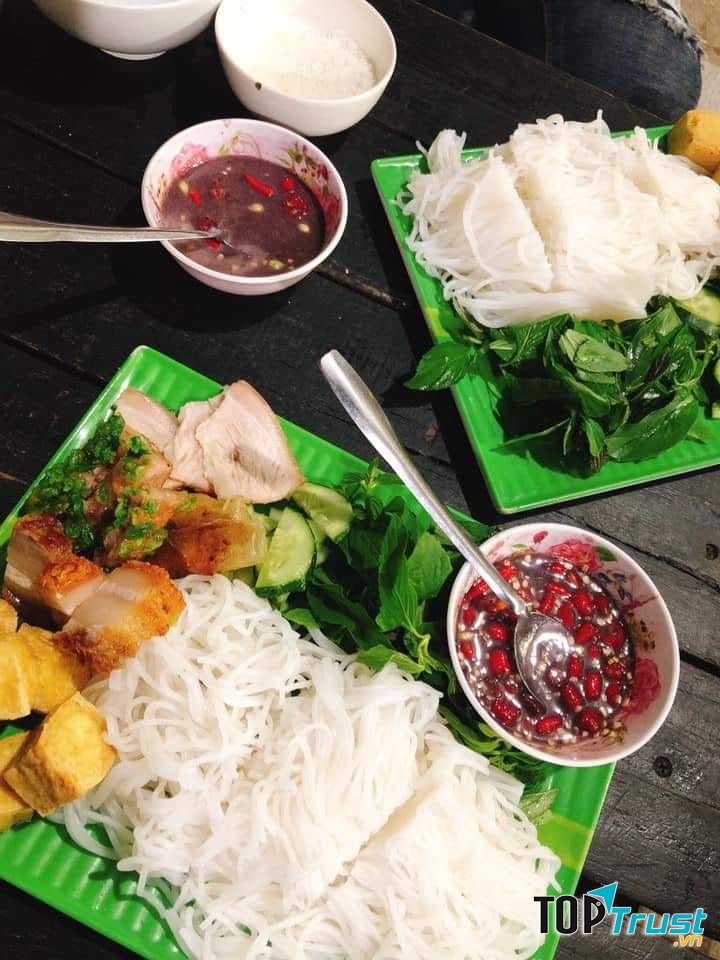 Quán bún đậu mắm tôm ngon và chất lượng nhất An Khê, Gia Lai