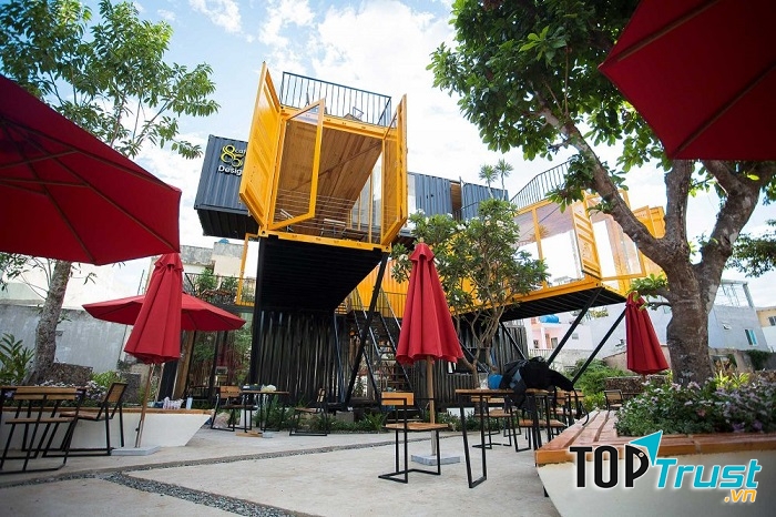Quán cà phê container đẹp nhất tại Đà Nẵng