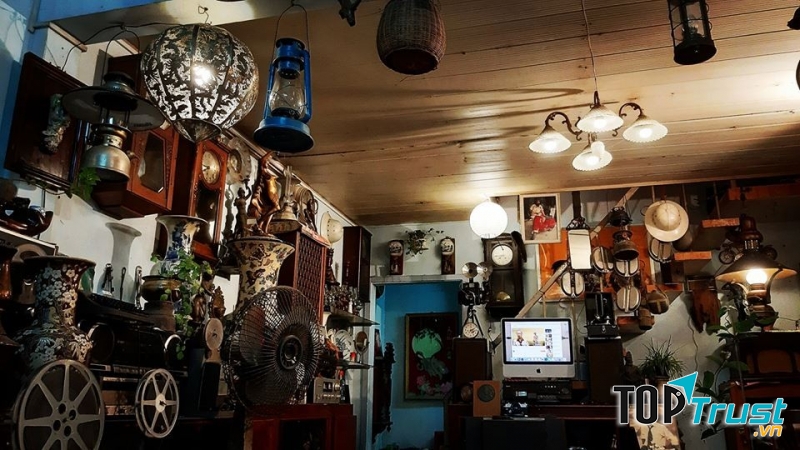 Quán cà phê đậm chất Vintage ở An Giang