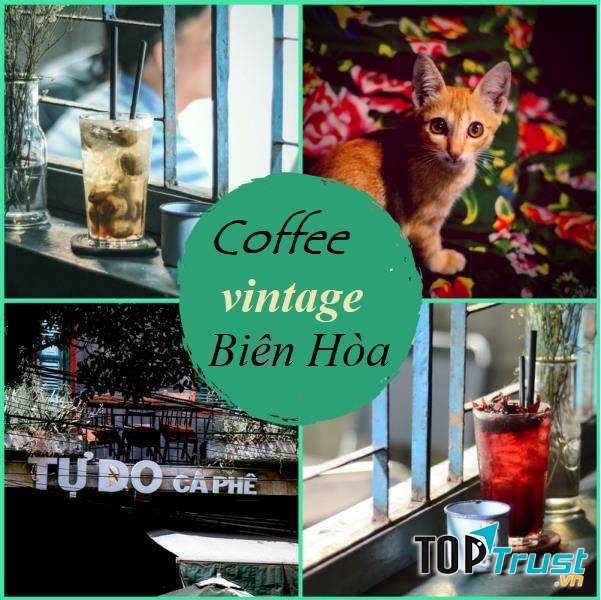 Quán cà phê mang đậm phong cách vintage ở Biên Hòa
