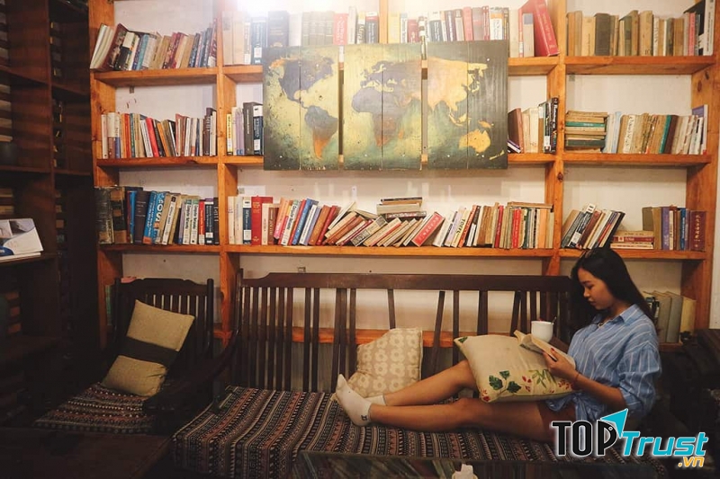 Quán cà phê sách đẹp và yên tĩnh nhất ở Hà Nội