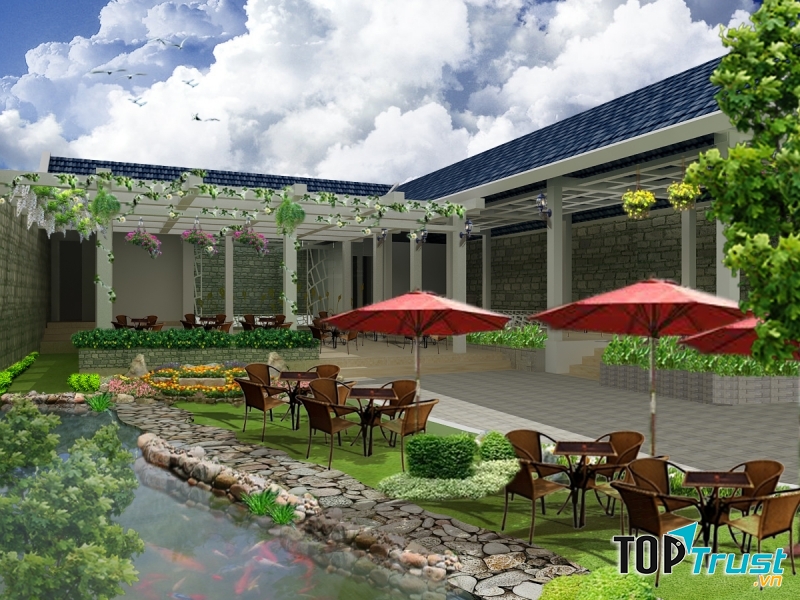 Quán cafe sân vườn rộng nhất Sài Gòn