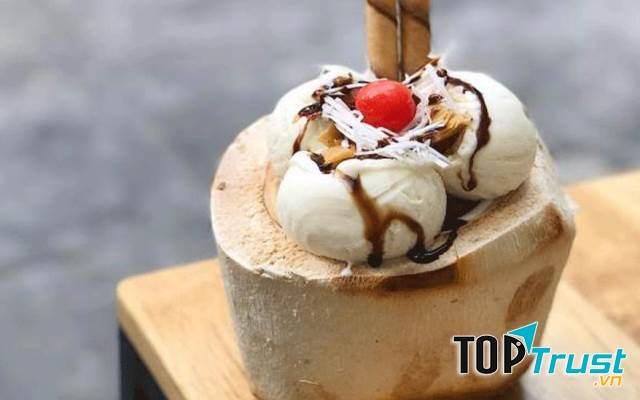 Quán kem dừa ngon và chất lượng nhất tại Vũng Tàu