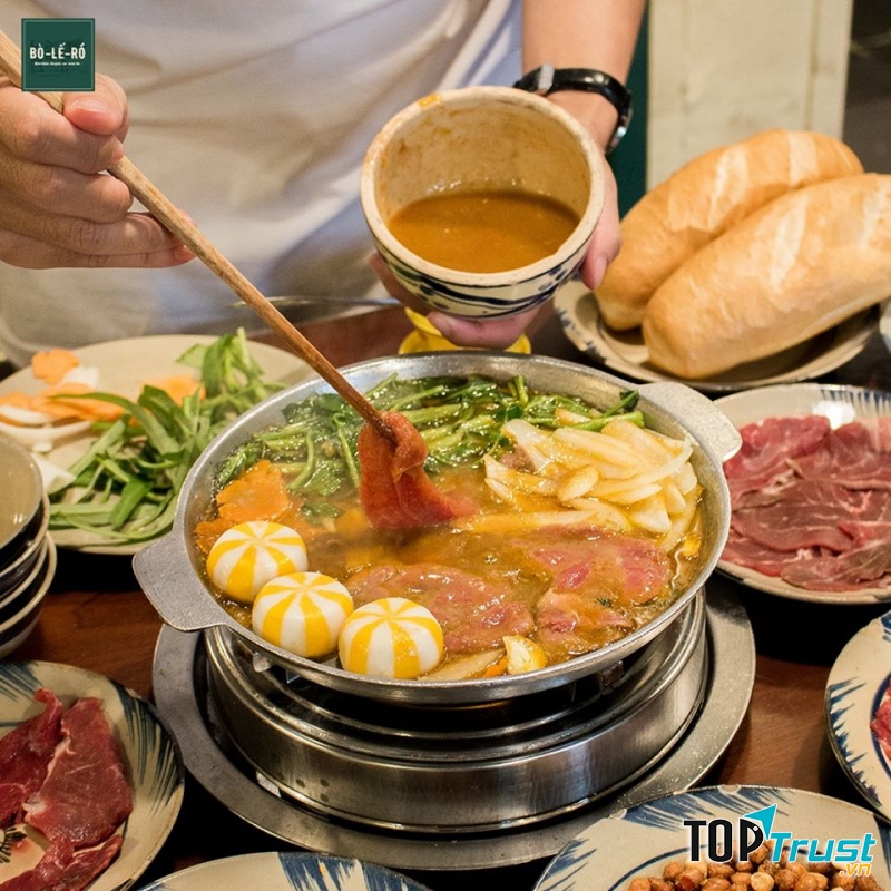 Quán lẩu bò ngon và chất lượng nhất quận Bình Thạnh, TP HCM