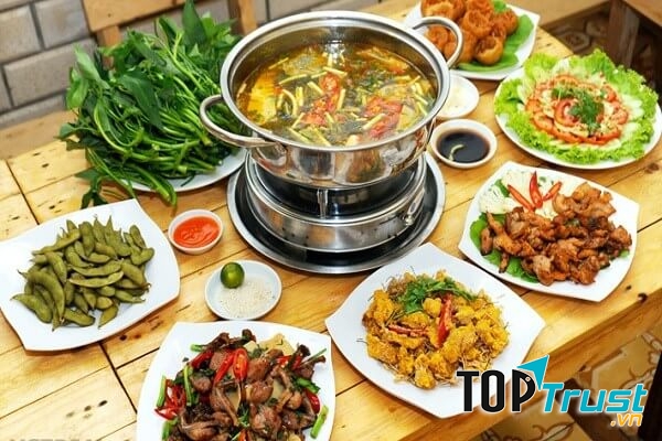 Quán lẩu đông khách và ngon nhất Bắc Giang