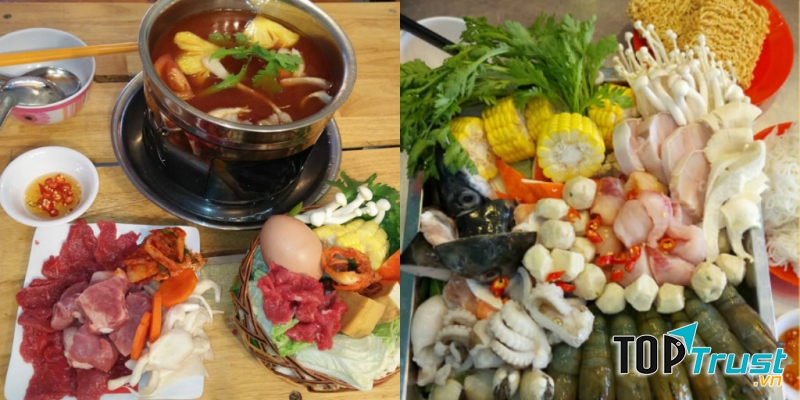 Quán lẩu một người, hai người ngon ở Vĩnh Long