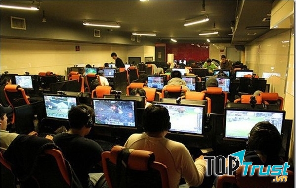 Quán net (game) đẹp và chất  ở Hà Nội