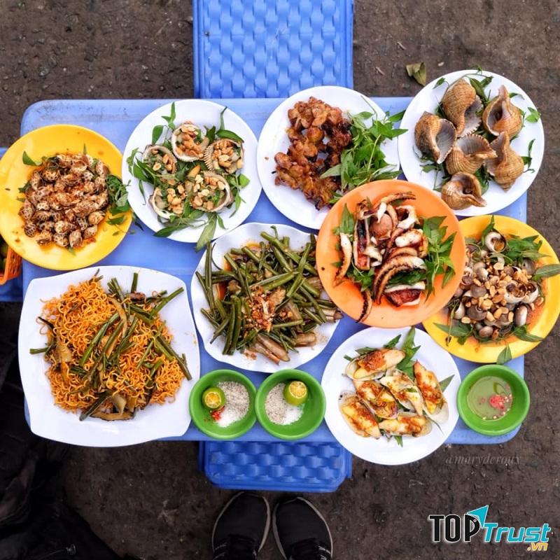 Quán ốc ngon, giá rẻ nhất tại Quận 8, TP. HCM