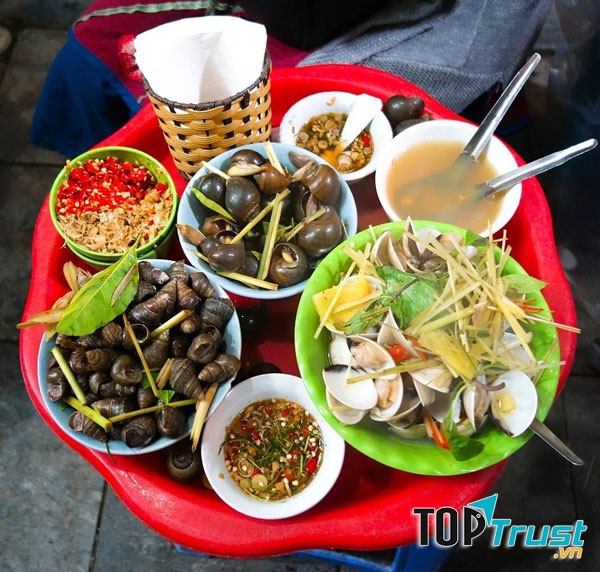 Quán ốc ngon nhất quận Cầu Giấy, Hà Nội