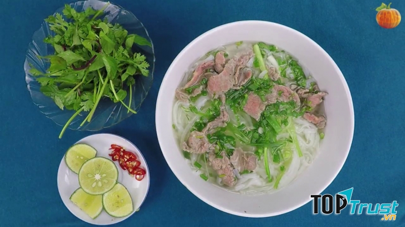 Quán phở bò nổi tiếng tại thành phố Thái Bình