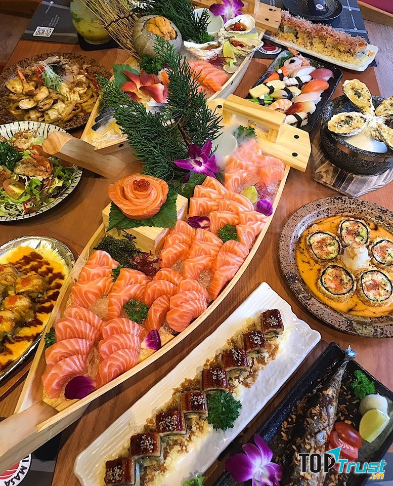 Quán sushi ngon ở quận 10, TP. HCM