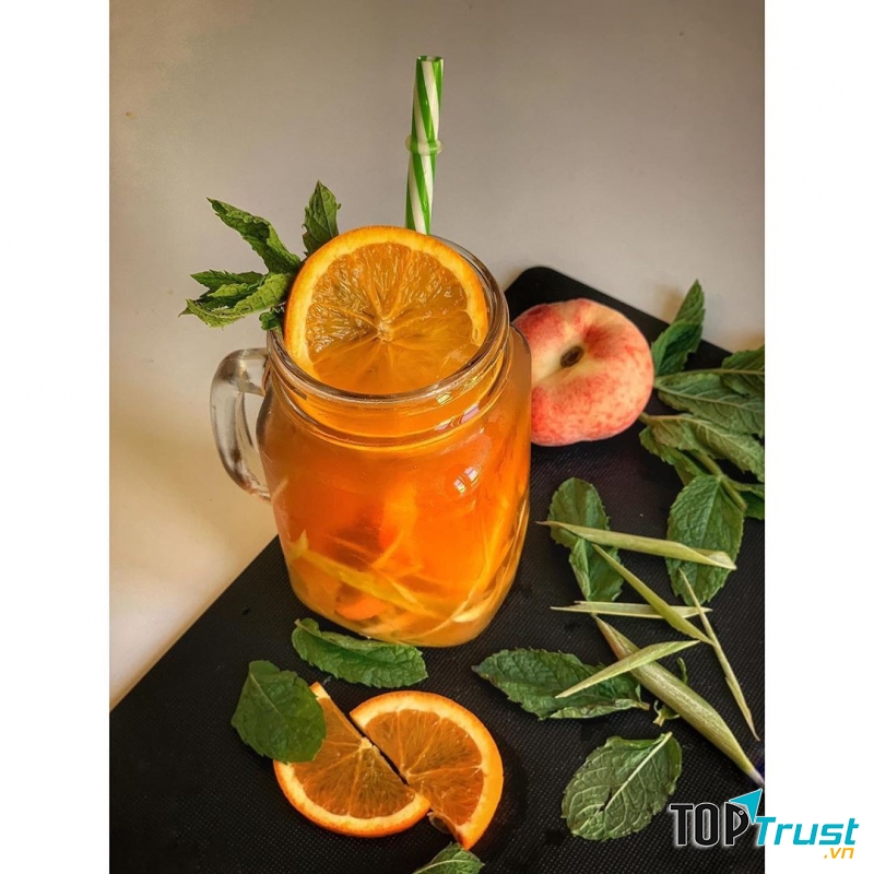 Quán trà đào cam sả ngon nhất tại Bắc Ninh